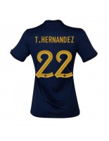 Ranska Theo Hernandez #22 Kotipaita Naisten MM-kisat 2022 Lyhythihainen
